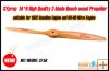 Syprop 14x6 Beech Wood 2 blades Propeller