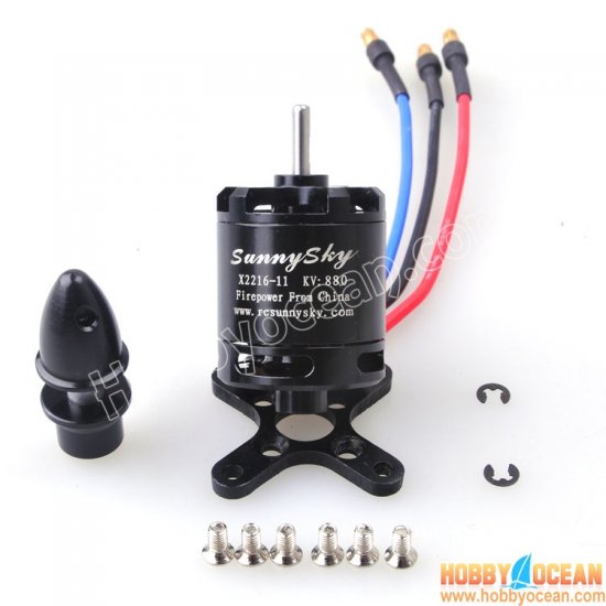 Brushless Motor Sunnysky X2216 KV880 - Click Image to Close