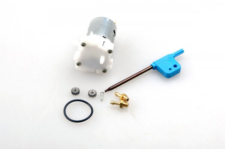 Smoke pump with metal gear and metal nipple DIY kits - Click Image to Close