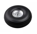 Aluminum Rim Rubber PU Wheel for RC airplane 5in