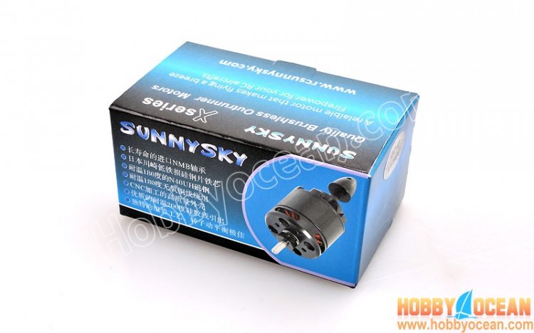 Sunnysky X2216 1100kv Brushless Motor - Click Image to Close