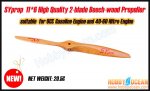 Syprop11x6 Beech Wood 2 blades Propeller