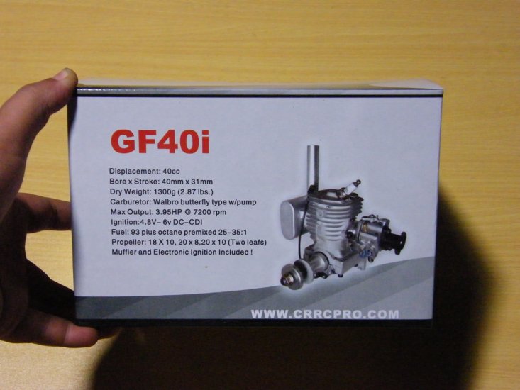 CRRCpro GF40i 40cc Engine Kits for Airplane - Click Image to Close