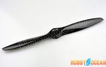 18x10 Carbon Fiber two blades propeller