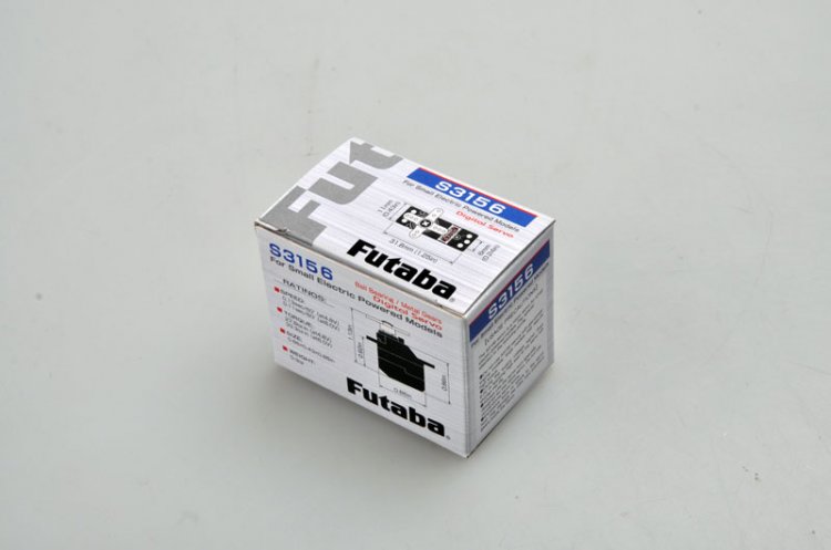 Futaba S3156 Micro Digital Metal Gear Servo - Click Image to Close