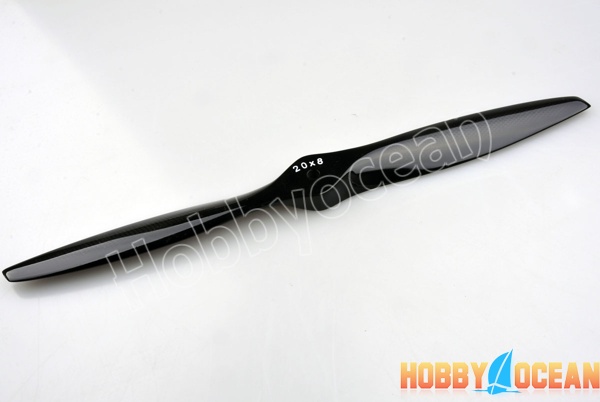 20x8 Carbon Fiber two blades propeller - Click Image to Close